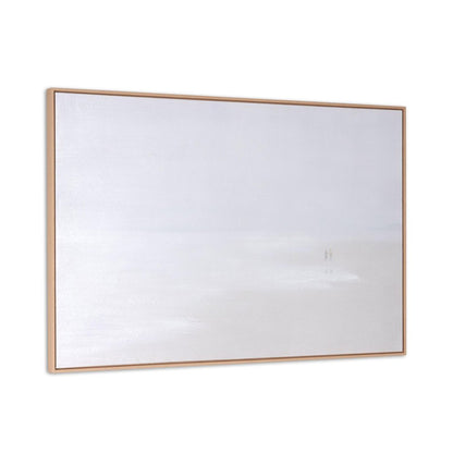 Prelude Hand Painted Brown Floater Frame Wall Art HomeRoots