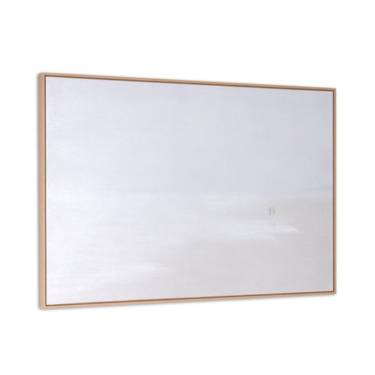 Prelude Hand Painted Brown Floater Frame Wall Art HomeRoots