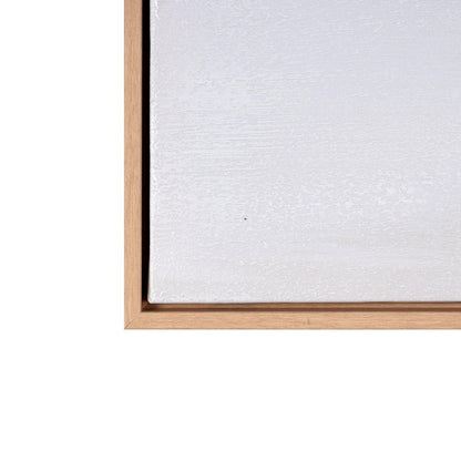Prelude Hand Painted Brown Floater Frame Wall Art HomeRoots