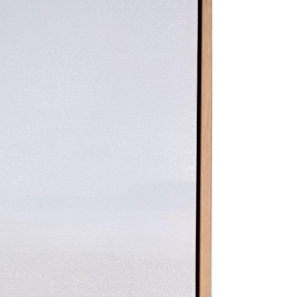 Prelude Hand Painted Brown Floater Frame Wall Art HomeRoots