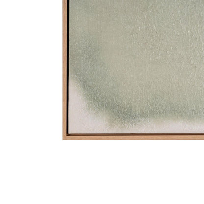 Evergreen Hand Painted Brown Floater Frame Wall Art HomeRoots