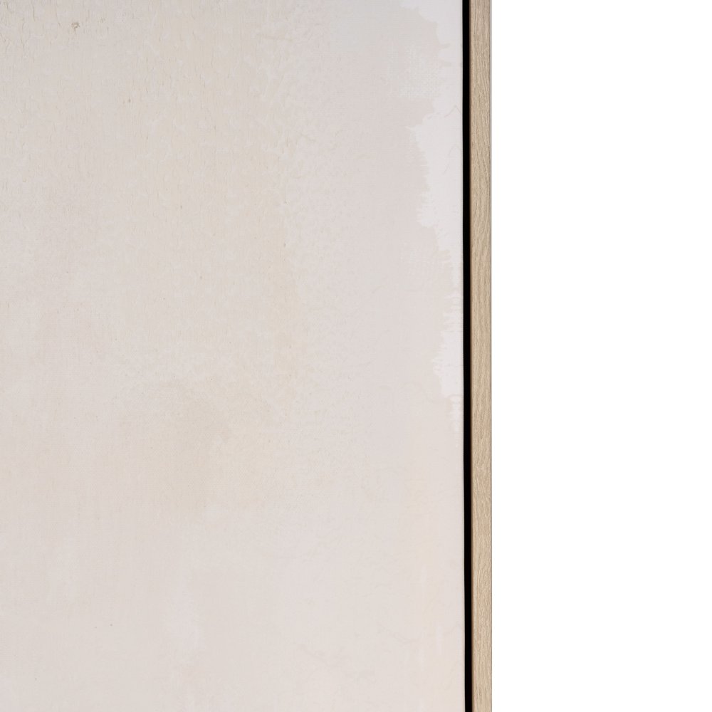 Adagio Hand Painted Brown Floater Frame Wall Art HomeRoots