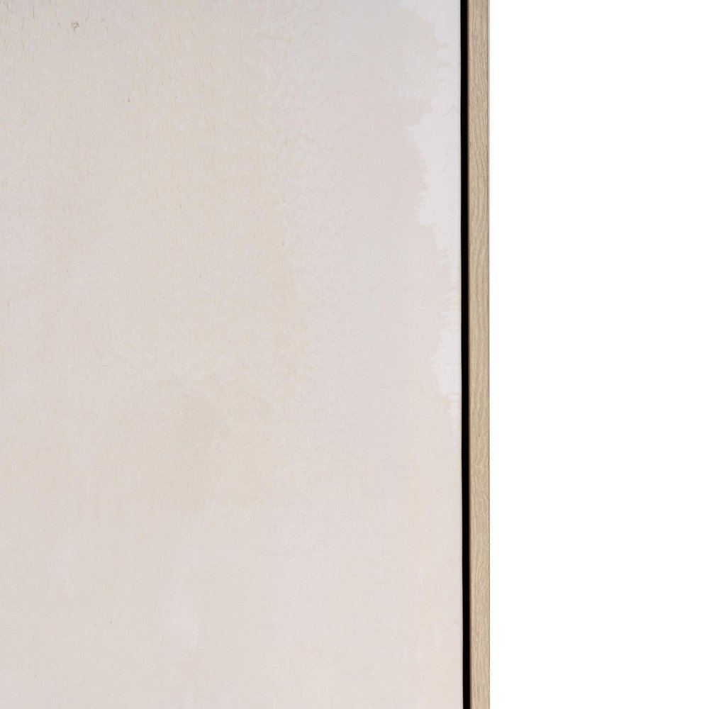 Adagio Hand Painted Brown Floater Frame Wall Art HomeRoots