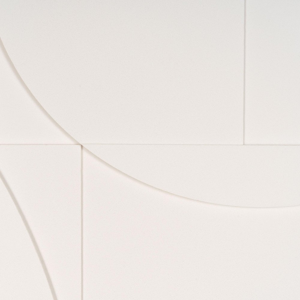 White Minimalist Geo Brown Shadowbox Wall Art HomeRoots