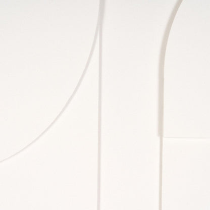 White Geo Mache Brown Shadowbox Wall Art HomeRoots