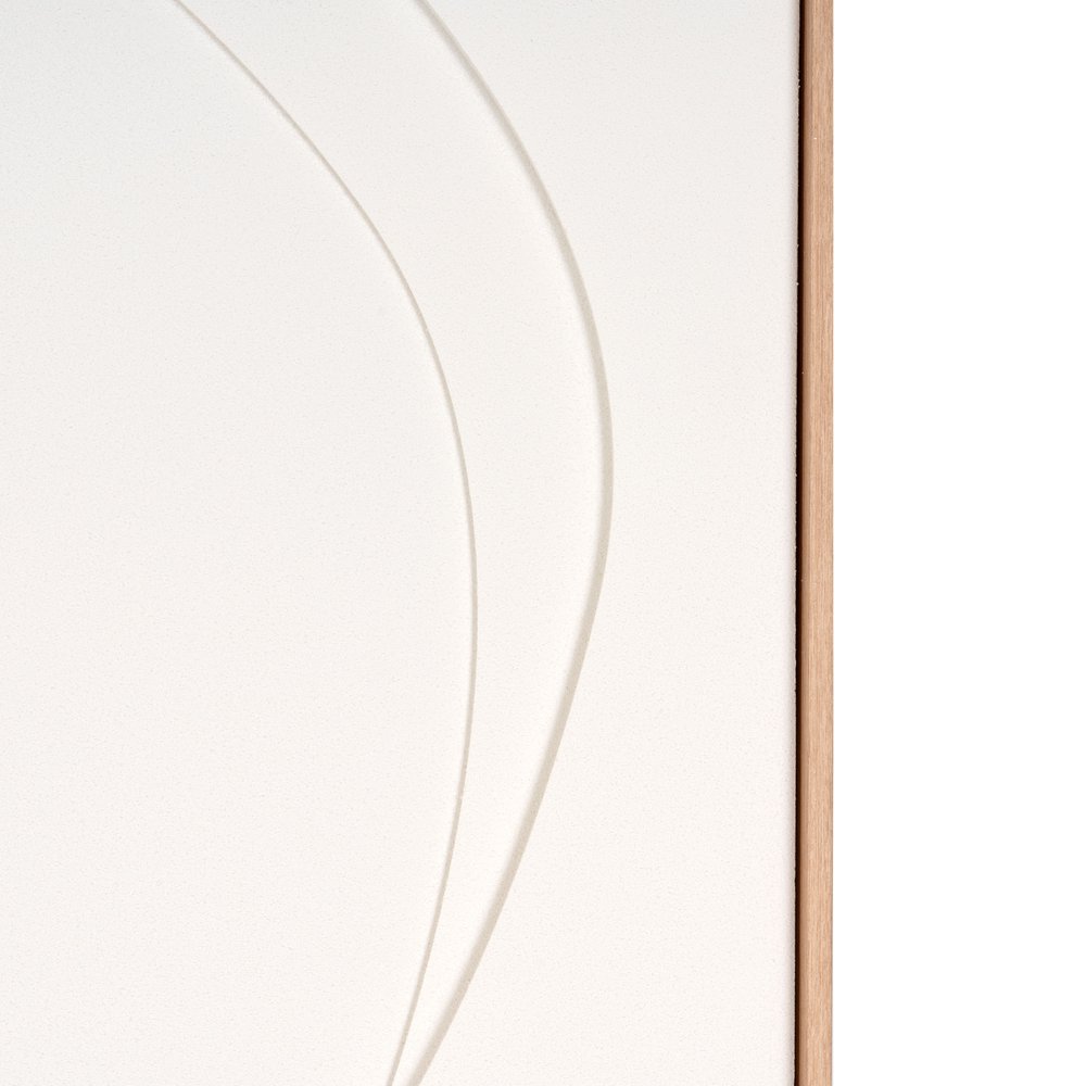 White Geo Trio Brown Shadowbox Wall Art HomeRoots