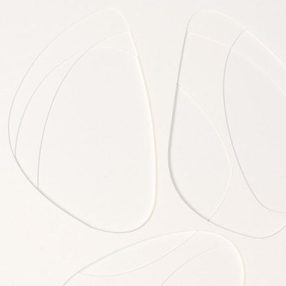 White Geo Trio Brown Shadowbox Wall Art HomeRoots