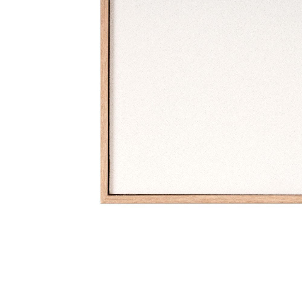 White Curvy Geo Trio Brown Shadowbox Wall Art HomeRoots