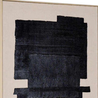 Fortissimo Hand Painted Brown Floater Frame Wall Art HomeRoots
