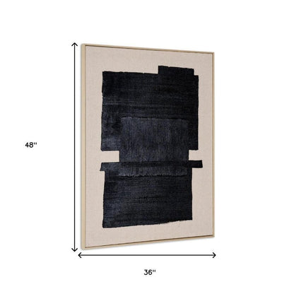 Fortissimo Hand Painted Brown Floater Frame Wall Art HomeRoots