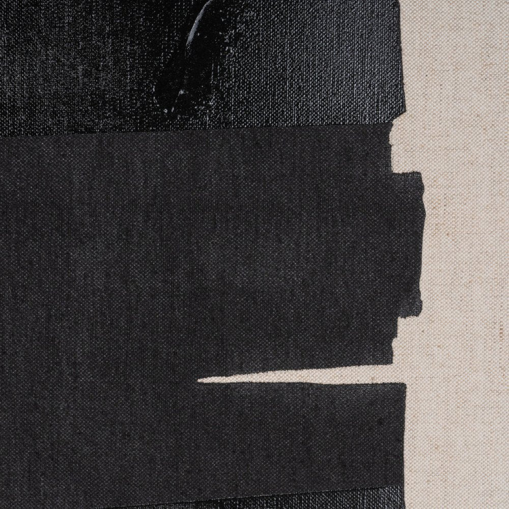 Echoes of Shadows I Hand Painted Brown Floater Frame Wall Art HomeRoots