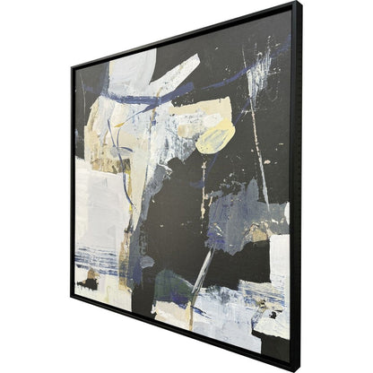 Blue in the Mouth Black Framed Wall Art HomeRoots