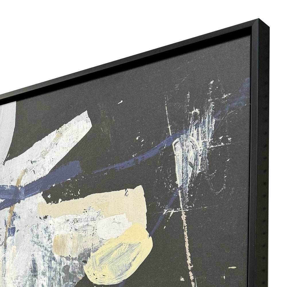 Blue in the Mouth Black Framed Wall Art HomeRoots