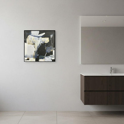 Blue in the Mouth Black Framed Wall Art HomeRoots