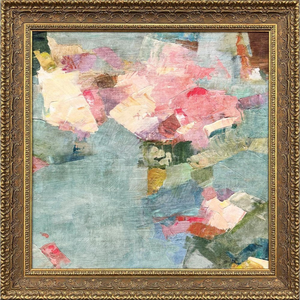 Snap Dragon Gold Framed Wall Art HomeRoots