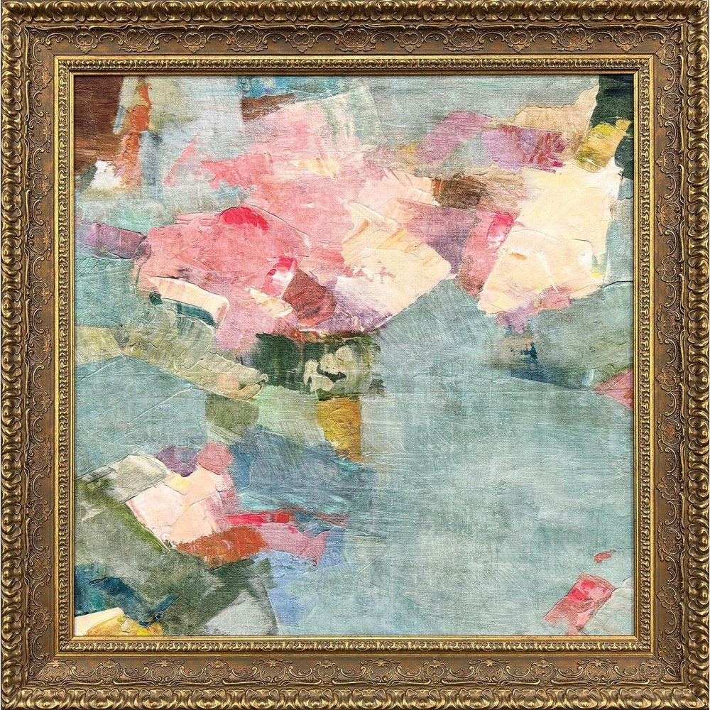 Snap Dragon Gold Framed Wall Art HomeRoots