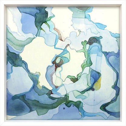 Safe Enclosure 3 White Framed Wall Art HomeRoots