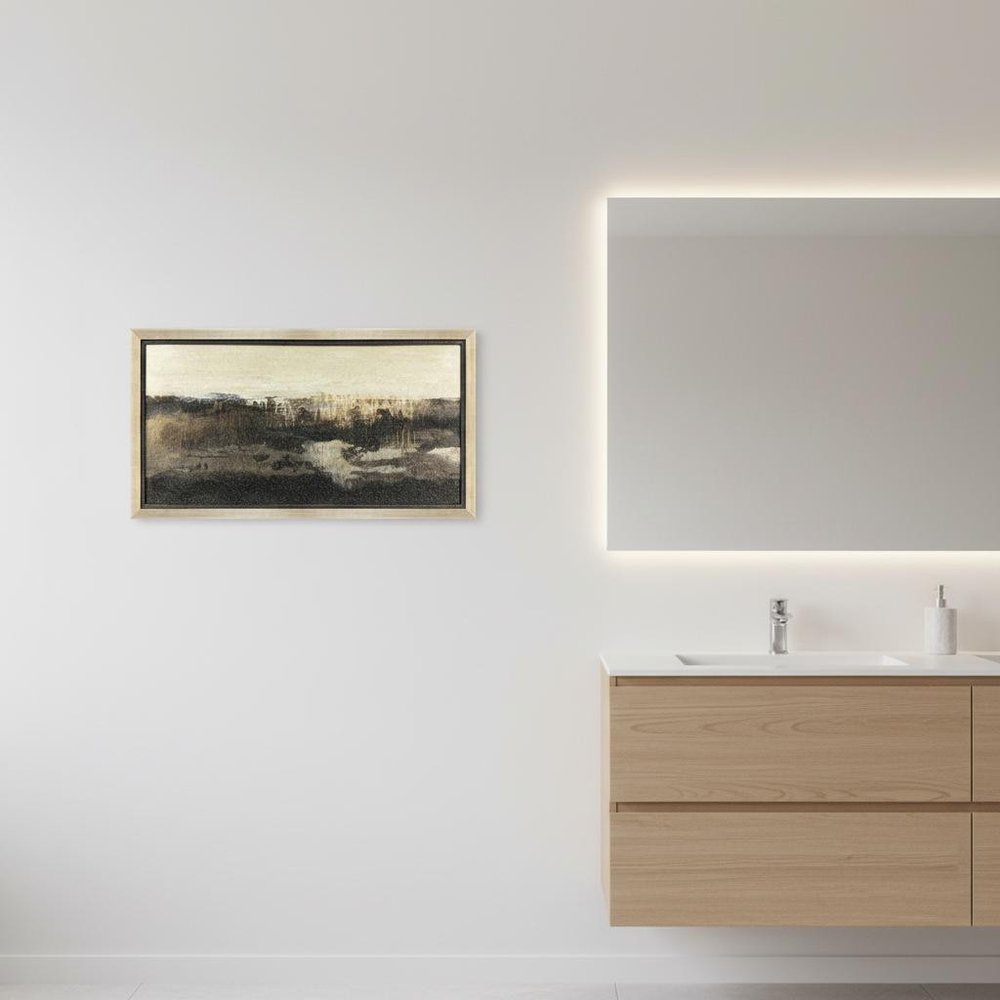 Shadow Silver Framed Wall Art HomeRoots