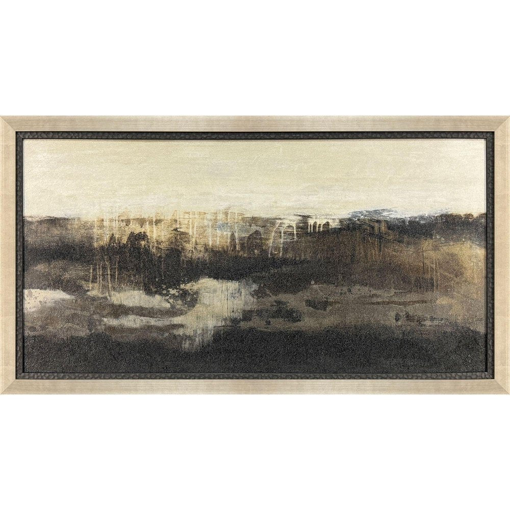 Shadow Silver Framed Wall Art HomeRoots