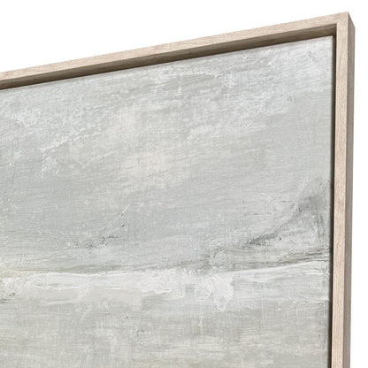 Rise Distressed White Framed Wall Art HomeRoots