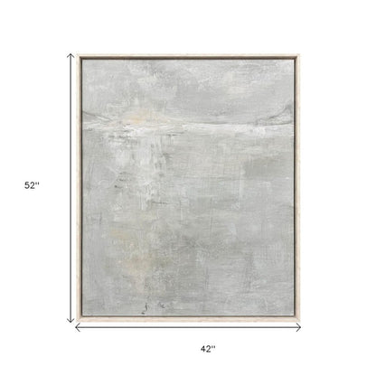 Rise Distressed White Framed Wall Art HomeRoots