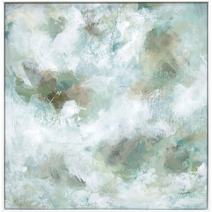 Seaglass White Framed Wall Art HomeRoots