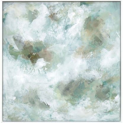 Seaglass White Framed Wall Art HomeRoots