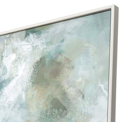 Seaglass White Framed Wall Art HomeRoots