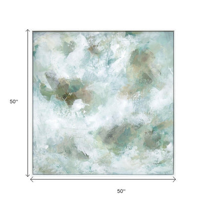 Seaglass White Framed Wall Art HomeRoots