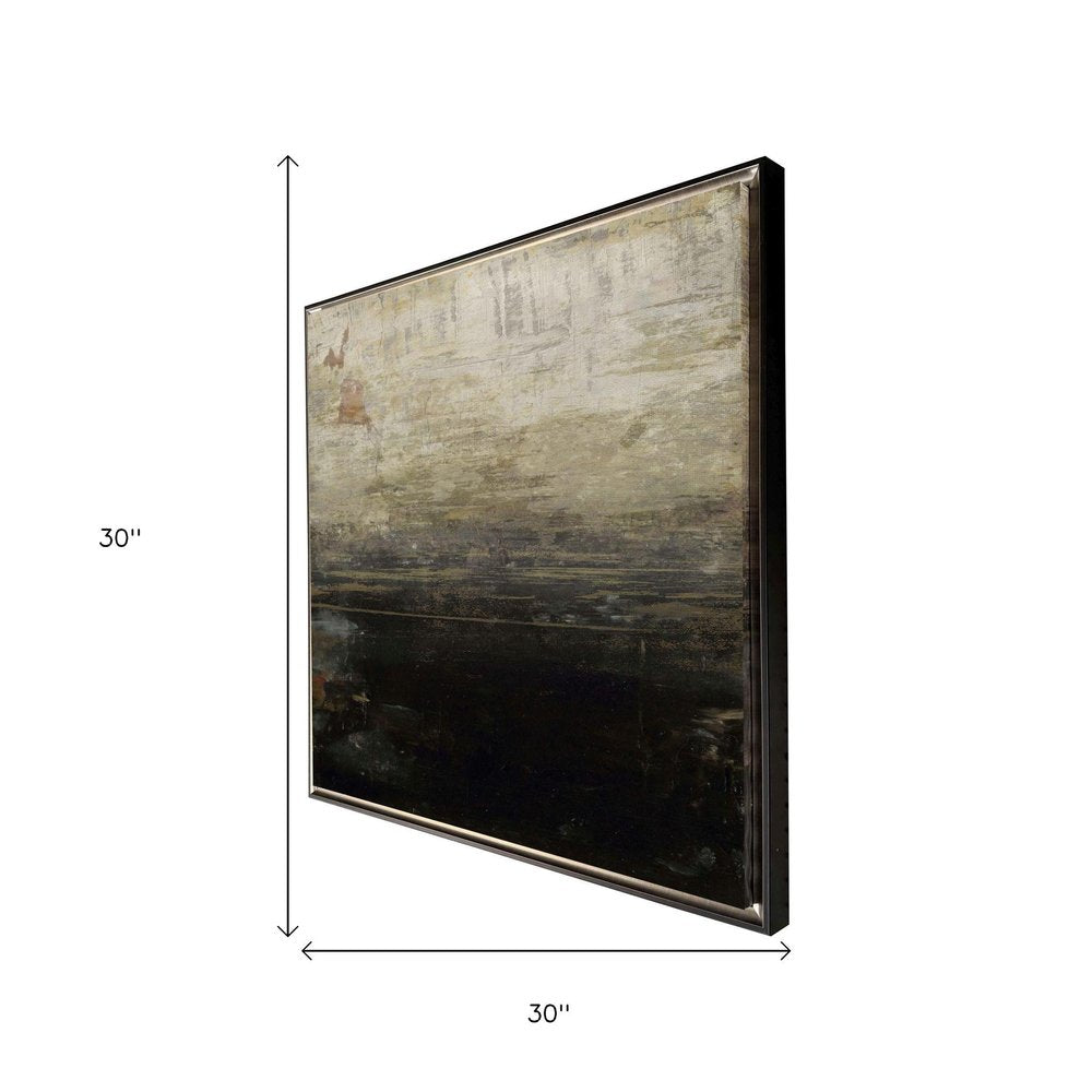 Deep Pool Brown Framed Wall Art HomeRoots
