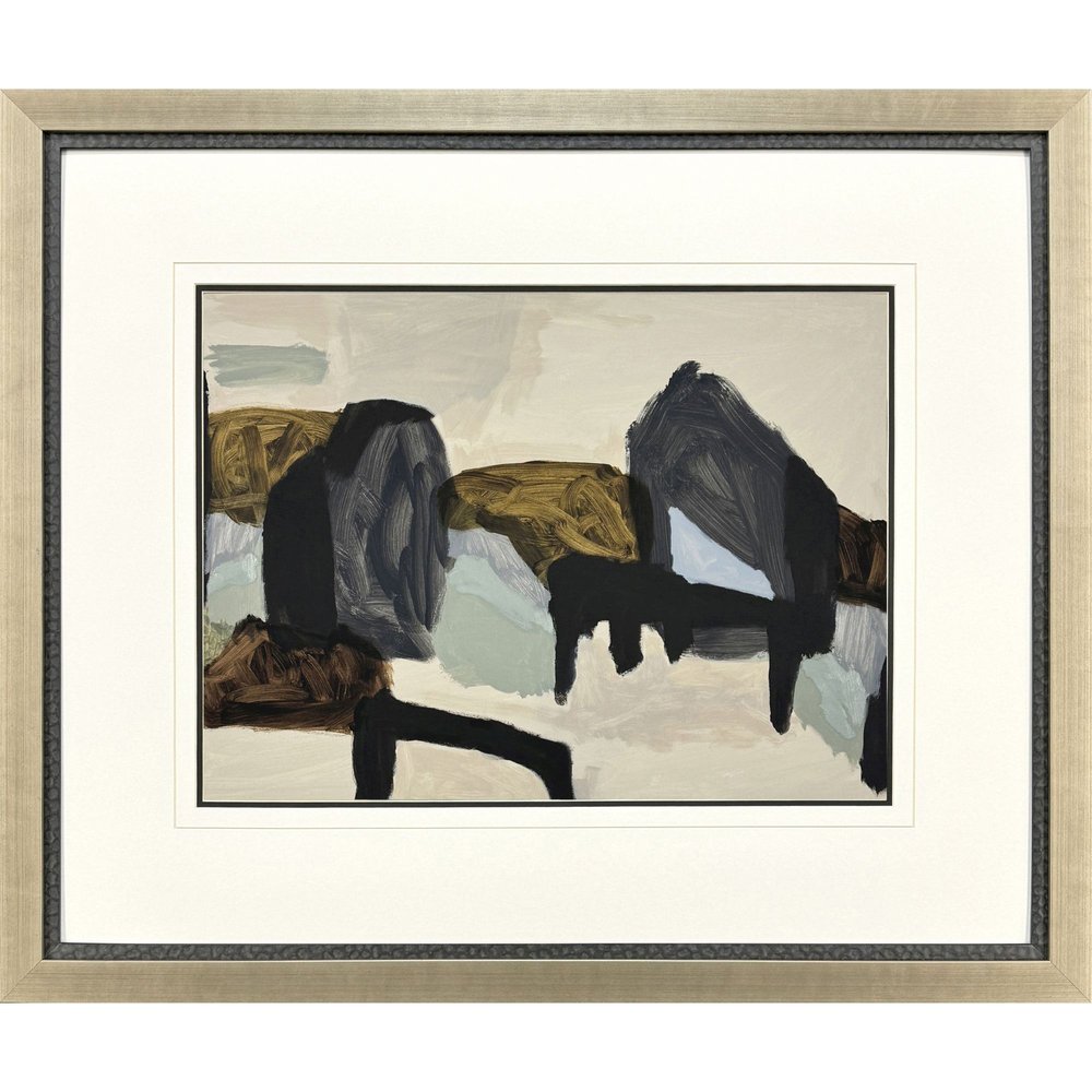 Saura Silver Framed Wall Art HomeRoots