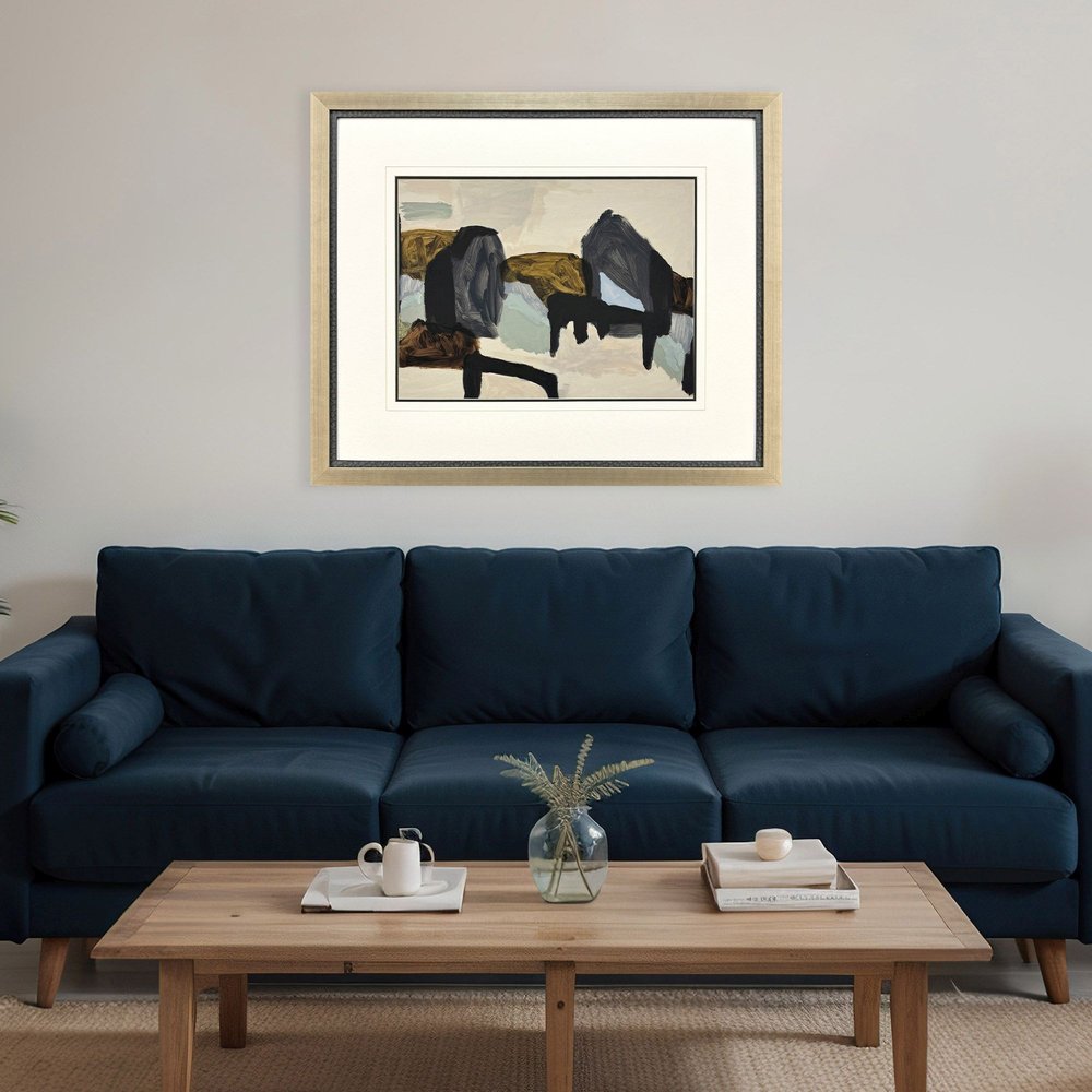 Saura Silver Framed Wall Art HomeRoots
