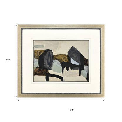 Saura Silver Framed Wall Art HomeRoots