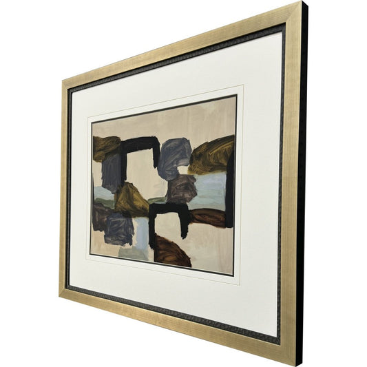 Mot Juste Silver Framed Wall Art HomeRoots