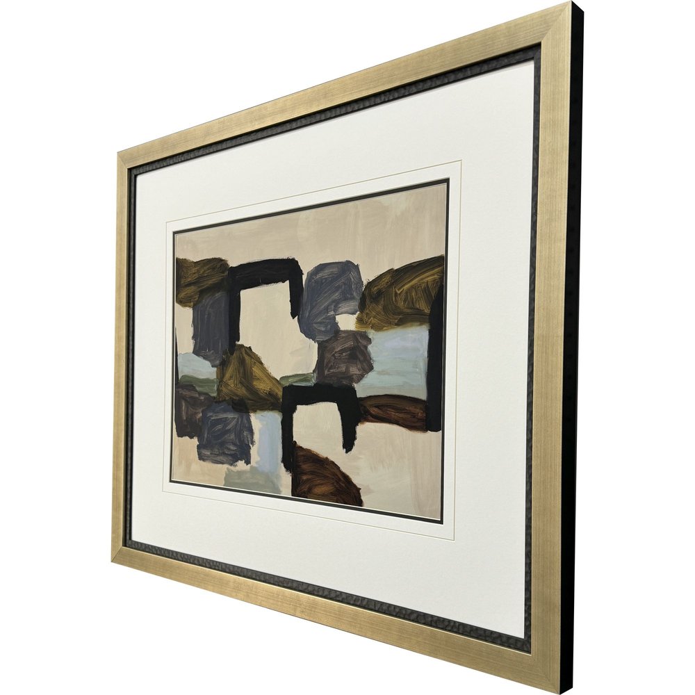 Mot Juste Silver Framed Wall Art HomeRoots