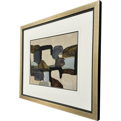 Mot Juste Silver Framed Wall Art HomeRoots