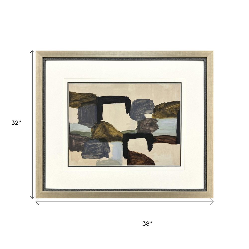 Mot Juste Silver Framed Wall Art HomeRoots