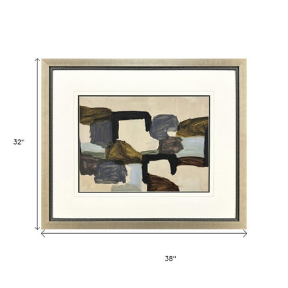 Mot Juste Silver Framed Wall Art HomeRoots