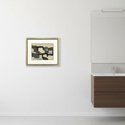 Mot Juste Silver Framed Wall Art HomeRoots