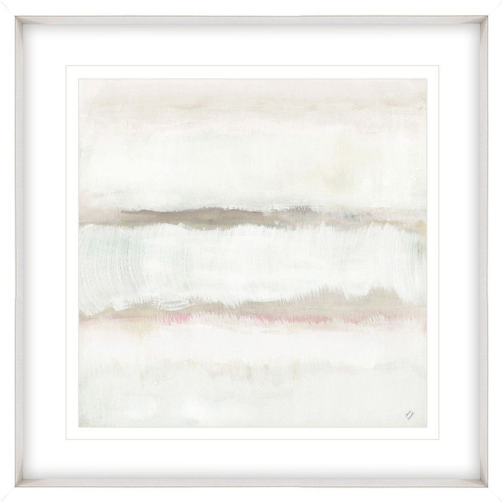 Restful Landscape I White Framed Wall Art HomeRoots