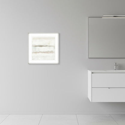 Restful Landscape I White Framed Wall Art HomeRoots