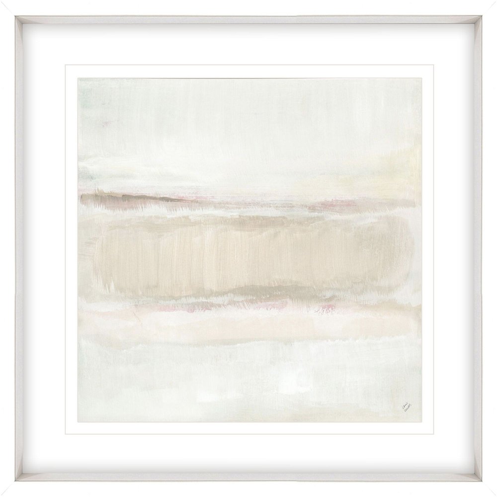 Restful Landscape II White Framed Wall Art