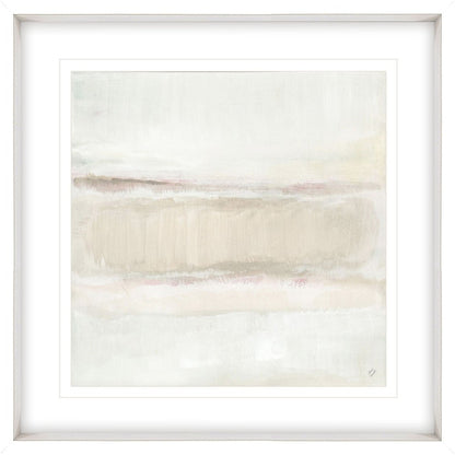 Restful Landscape II White Framed Wall Art
