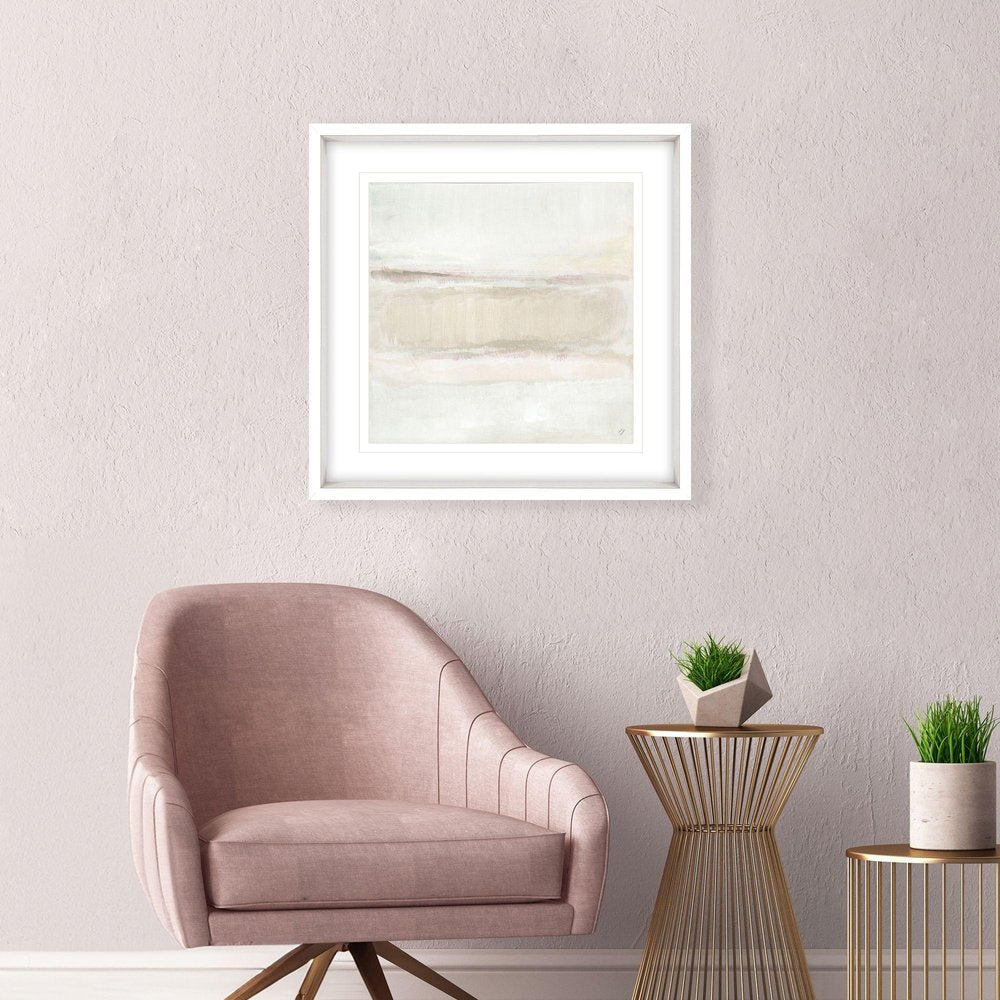 Restful Landscape II White Framed Wall Art — view 2
