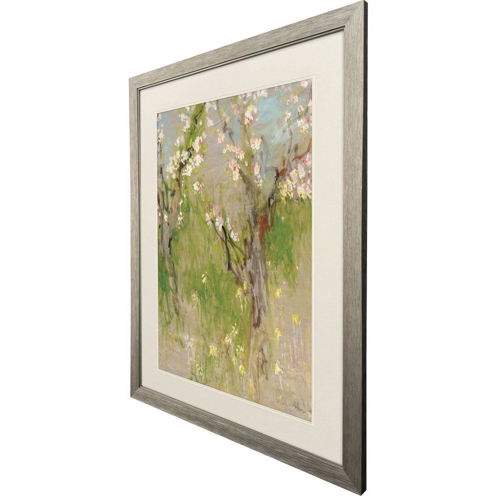 Spring Day Distressed Silver Framed Wall Art — view 2