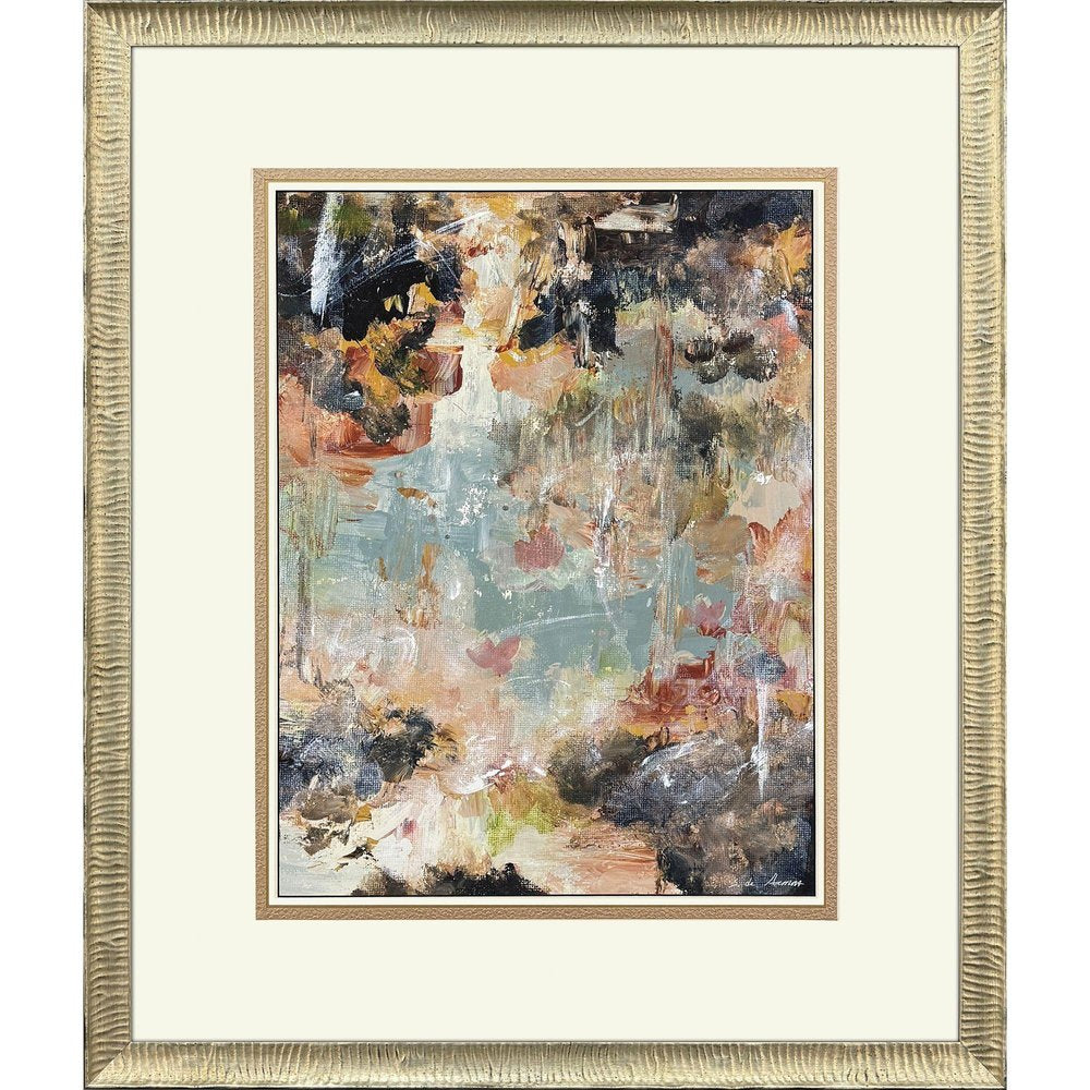 Mystic Marina II Silver Framed Wall Art
