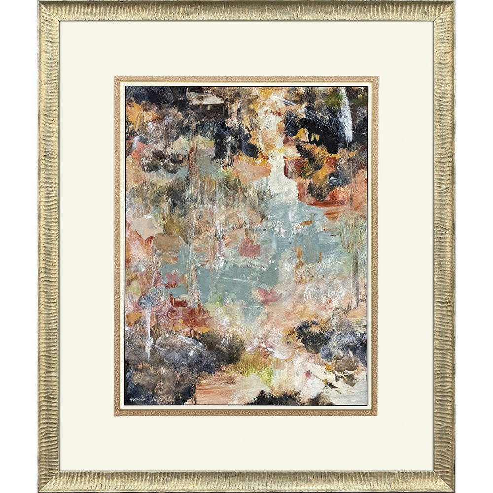 Mystic Marina II Silver Framed Wall Art