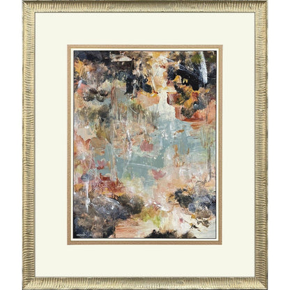 Mystic Marina II Silver Framed Wall Art