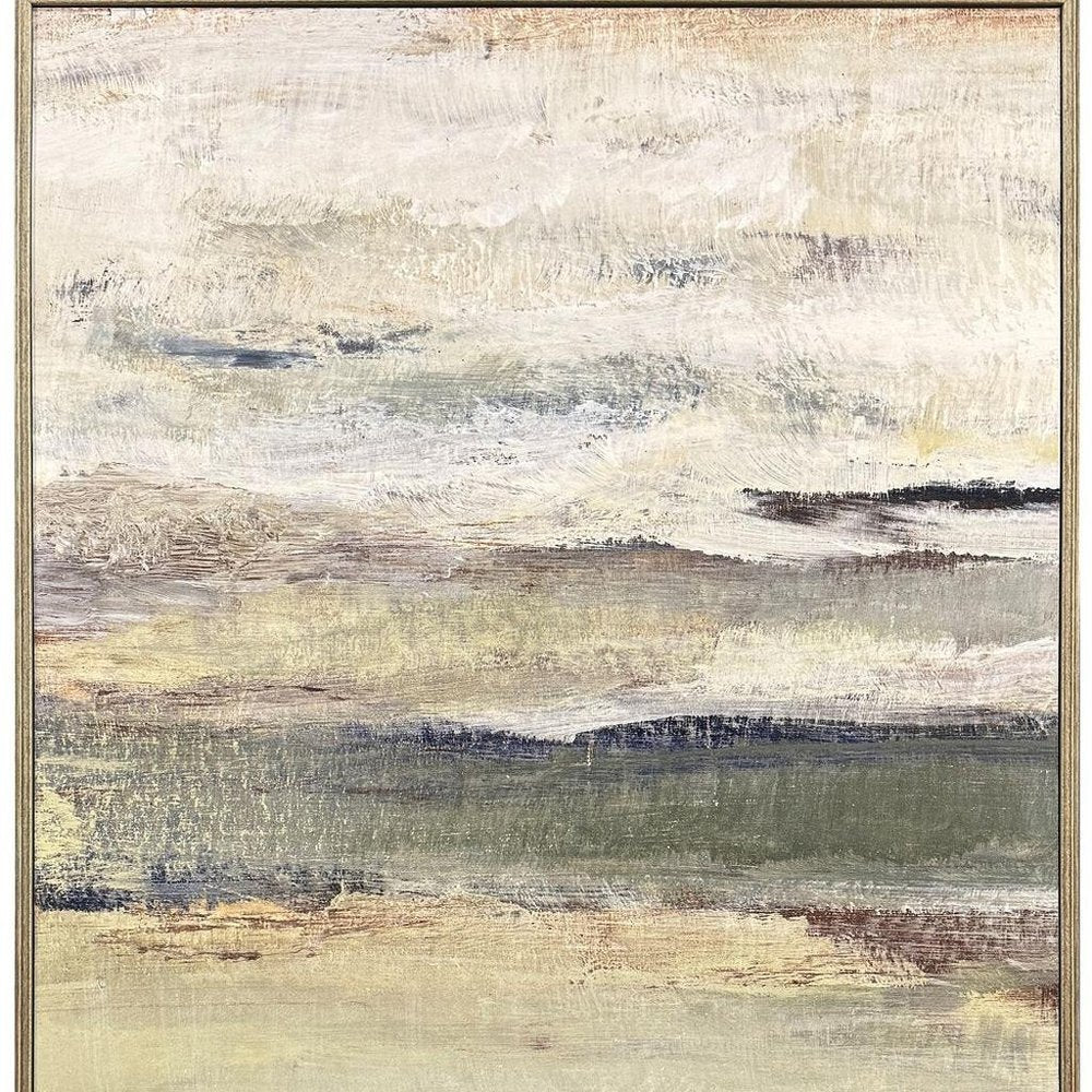 The Land Breathes I Distressed Silver Framed Wall Art — view 5