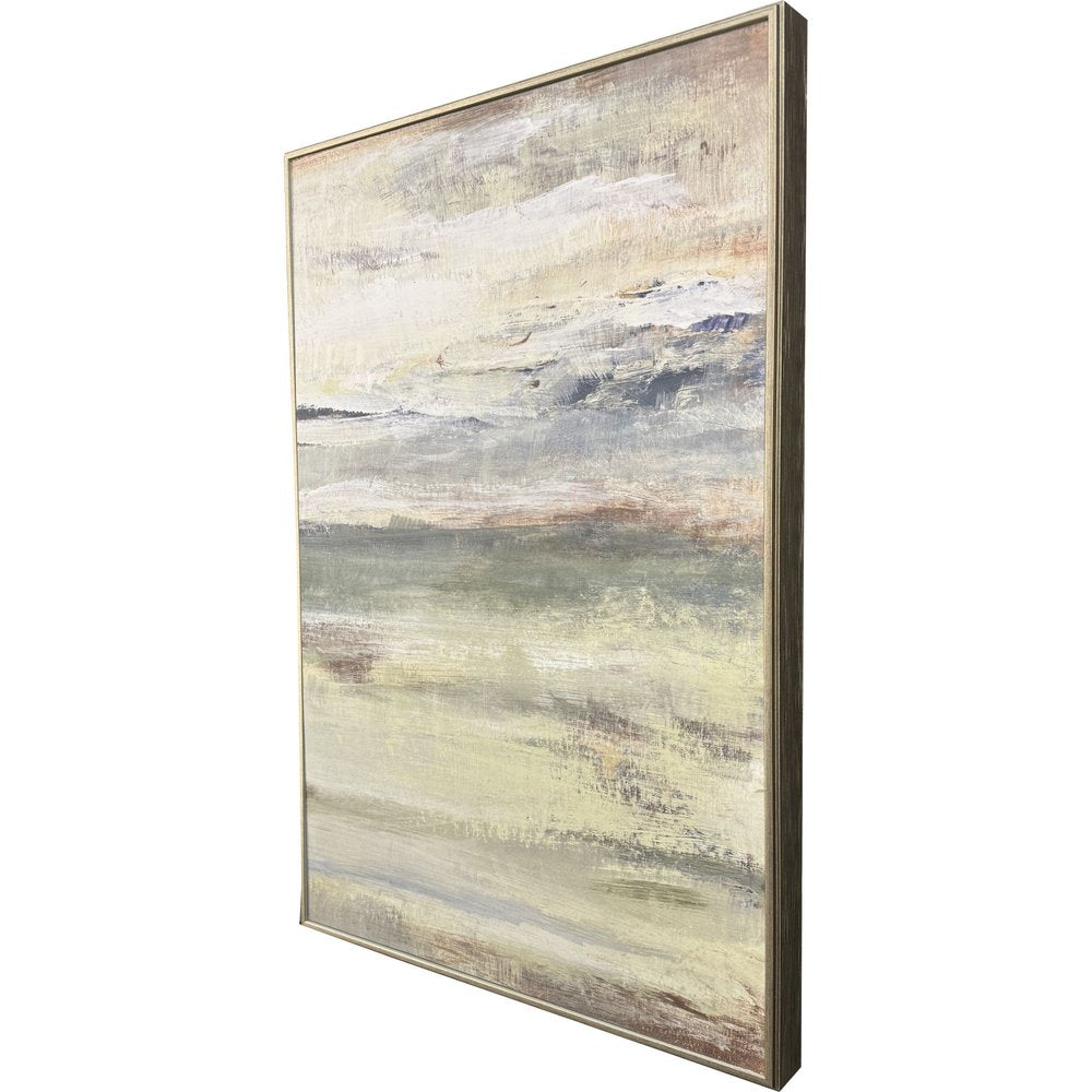 The Land Breathes II Distressed Silver Framed Wall Art — view 3